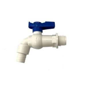 ROBINET 15/21 PLASTUQE TETE BLEU