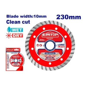 EMTOP DISQUE DIAMANT 230MM*22.2MM EDDC032302