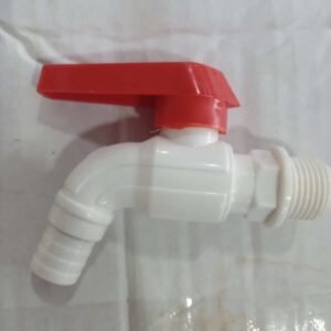 ROBINET 15/21 PLASTIQUE TETE ROUGE