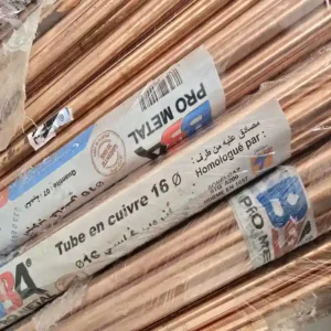 TUBE CUIVRE 16 BBA HOMOLOGUE SONELGAZ