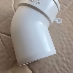 COUDE BLANC 50/45 PVC