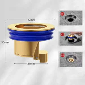 CLAPET ANTI-FUMEE CUIVRE