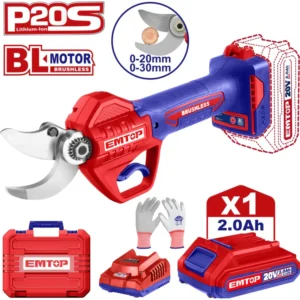 EMTOP SECATEUR ELECTRIQUE 20V ELSL203051