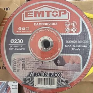 EMTOP DISQUE INOX 230*1.9 EACD302303