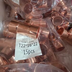 TEE R 22/16 CUIVRE (24pcs)