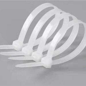 ATTACHE PLASTIQUE 7.6×400 BLANC