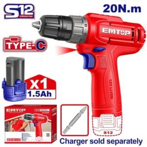 EMTOP VISSEUSE 12V ECDL12456