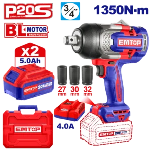EMTOP CLE A CHOC 20V 1350N.M ECIWL20135