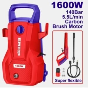 EMTOP NETTOYEUR HAUTE PRESSION 1600W 140 BAR EHPW1601