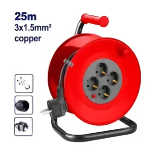 EMTOP RALLONGE ENROULEUR 25M EMEJ8380