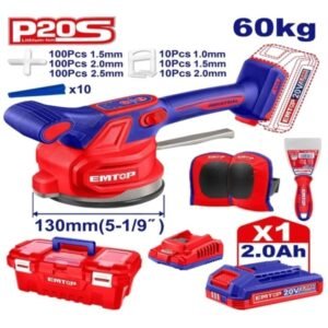 EMTOP VONTEUSE VIBRANTE 20V 60KG EMTVM20018