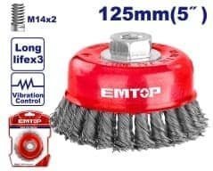 EMTOP BROSSE TRONC N4 JAUNE EWCB11005