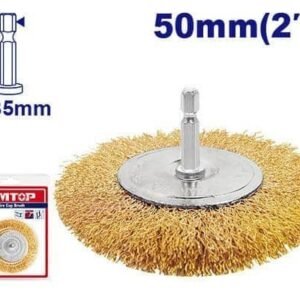 EMTOP BROSSE METALIQUE PLAT 50MM/2" EWCB40501