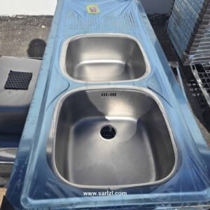 EVIER 2 BAC 50 CM BCR