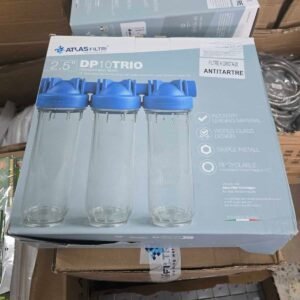 FILTRE TRANSPARENT D'EAU TRIO ATLAS