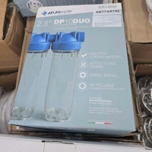 FILTRE TRANSPARENT D'EAU DOUBLE ATLAS