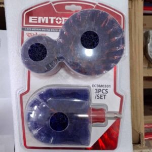 EMTOP JEUX BROSSE 3PCS ECB0301