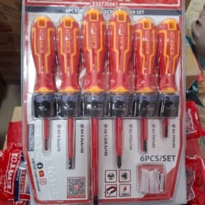 EMTOP JEUX TOURNEVIS ISOLEE 6 PCS ESSTJS061