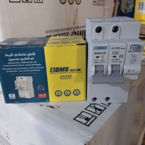 DISJONCTEUR DIFFERTIEL BDB3-2P 32/300MA BMS SUR RAILLE