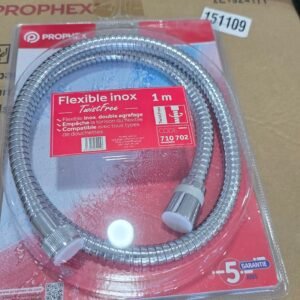 FLEXIBLE WC INOX 1M PROPHEX 710702