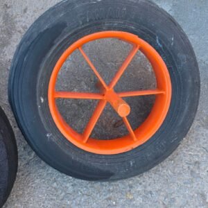 ROUE BROUETTE LUXE ROUGE