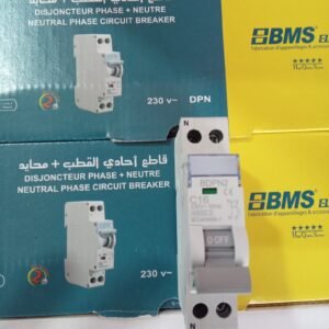 DOUBLE PHASE+NEUTRE 16 A BMS